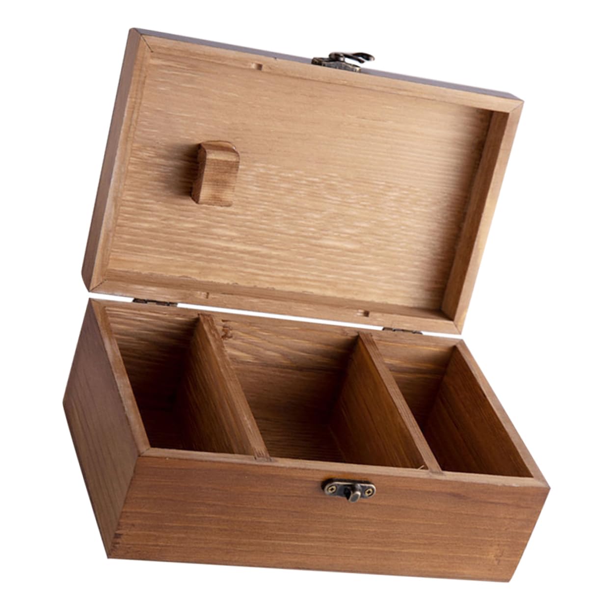 IWOWHERO Wooden Sewing Kit with Cover - Needle Storage Basket, Pin Cushion & Wooden Needle Case - Perfect for Organizing Sewing Supplies, Embroidery Tools & Craft Accessories at Home or Studio
