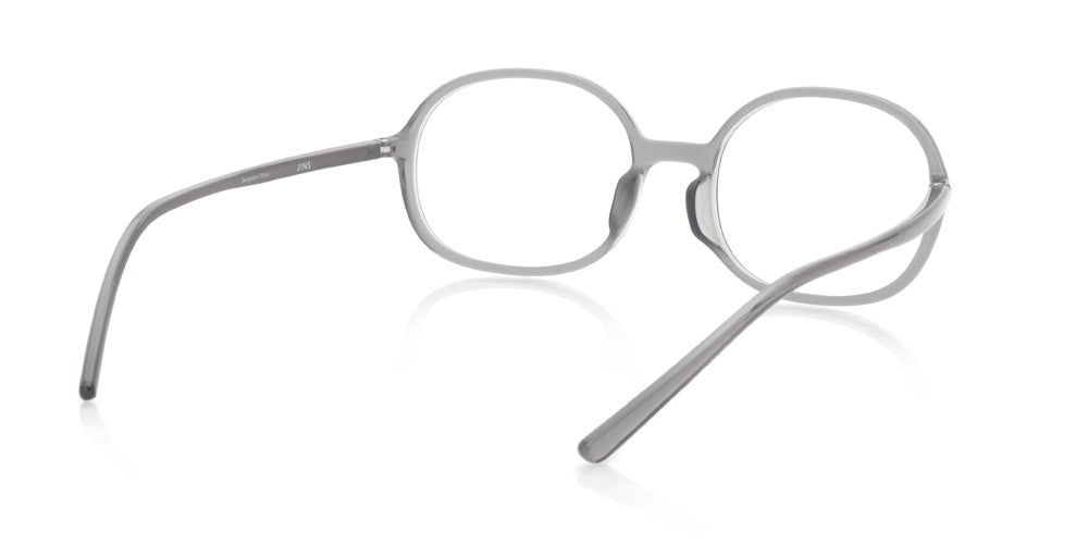JINS Design Project x Ronan&Erwan Bouroullec SUGATA O 92 Eyeglasses - Lightweight Acetate Frame with Anti-Reflective Lenses for Work, Reading & Fashion
