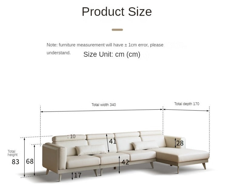 Luxury Oak Solid Wood Modern Fabric Sofa - Elegant Living Room Furniture for Home & Office Comfort