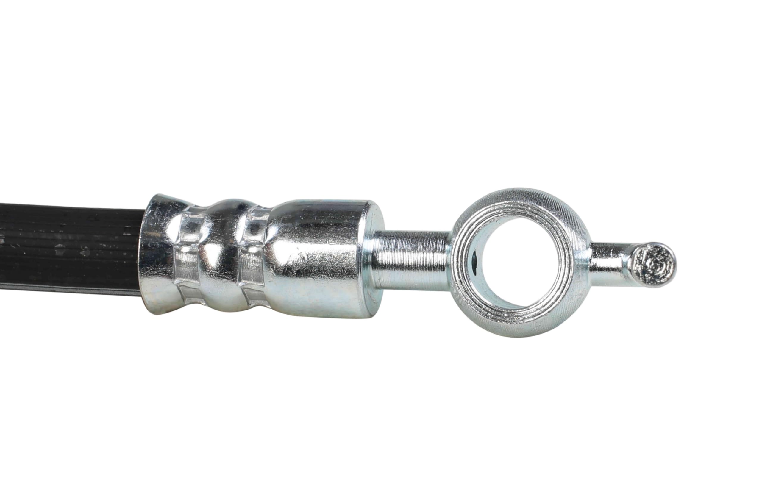 Sunsong 2203332 Brake Hydraulic Hose - High Performance Replacement Hose for Car & Truck Brake Systems - Perfect for Off-Roading, Towing & Heavy-Duty Use