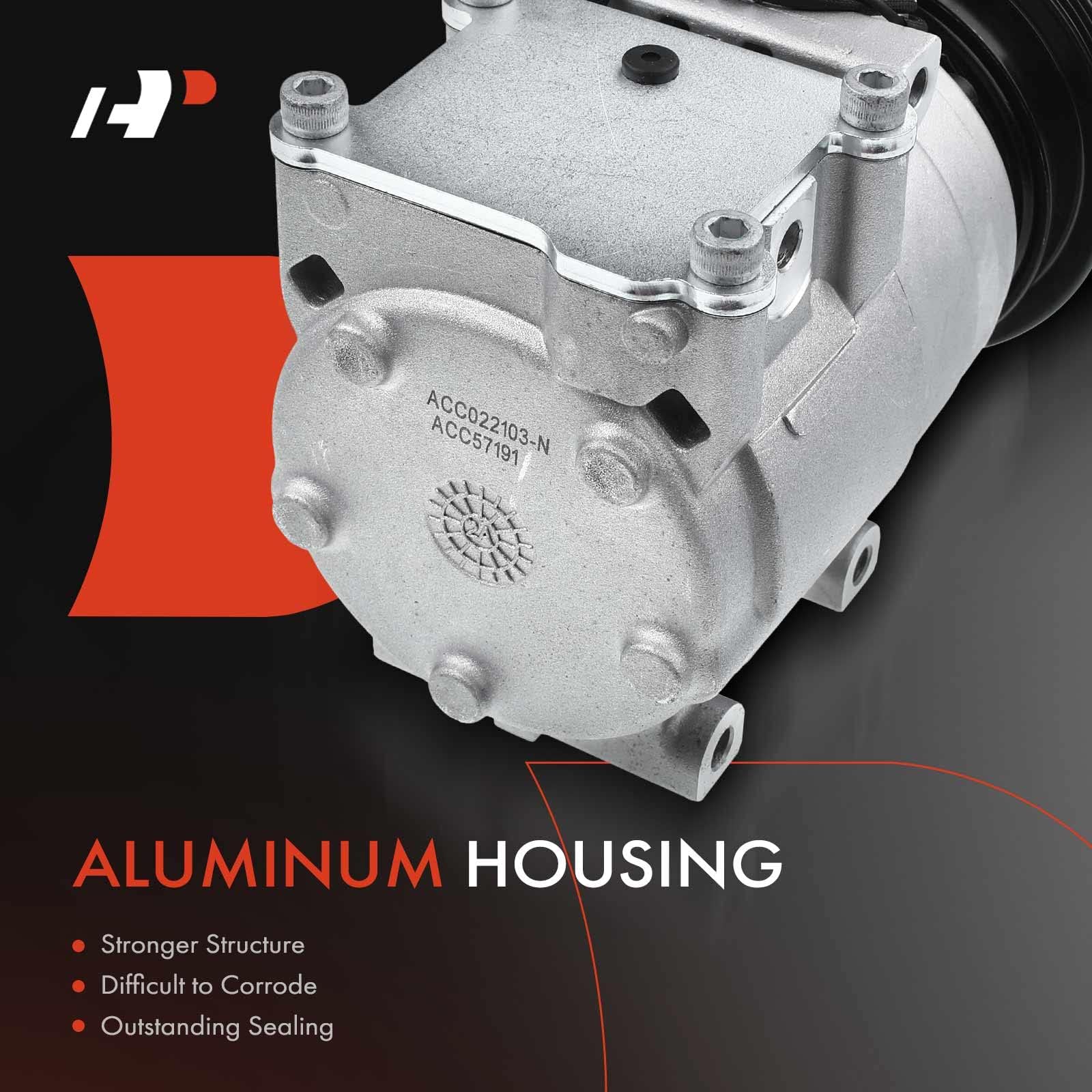 Premium Kia Rio 1.5L AC Compressor with Clutch (2001-2002) - High Performance Air Conditioner Replacement Part - Perfect for Summer Cooling & Auto Repair