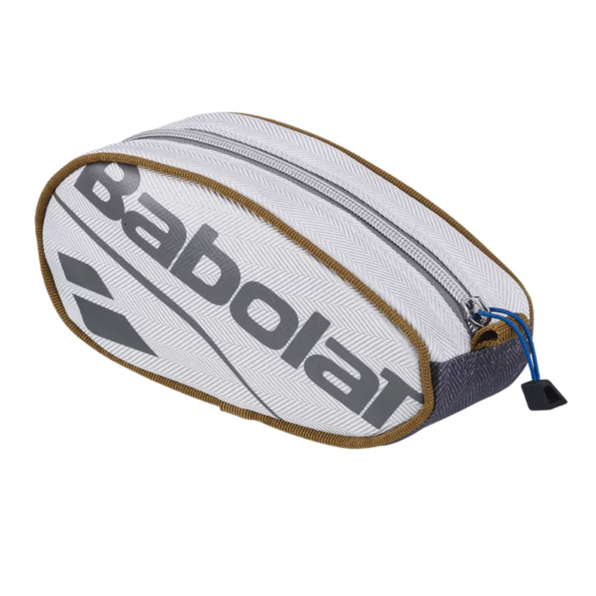 Babolat Tennis Pencil Case - Official Wimbledon Gray Stationery Organizer for School, Office & Tennis Gear Storage