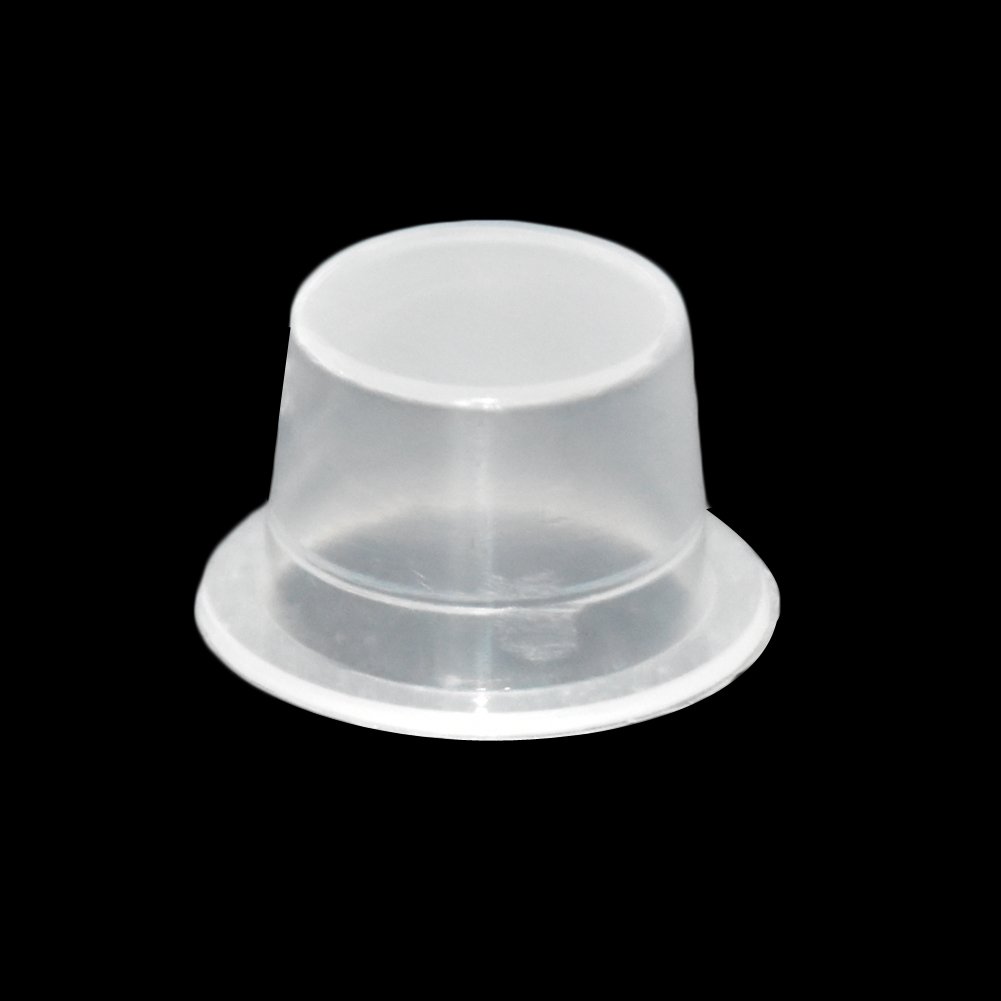 300pcs Disposable Tattoo Ink Cup Holder Caps - Medium Size (13#) for Professional Tattoo Artists | Perfect for Tattoo Ink Mixing, Pigment Storage & Hygienic Tattooing Practices