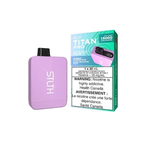 STLTH Titan PRO 15K Disposable Vape - 15000 Puffs, 5 Pack - Long-Lasting & Portable Vape Pen for Smooth Flavor - Perfect for Travel, Work & Social Outings