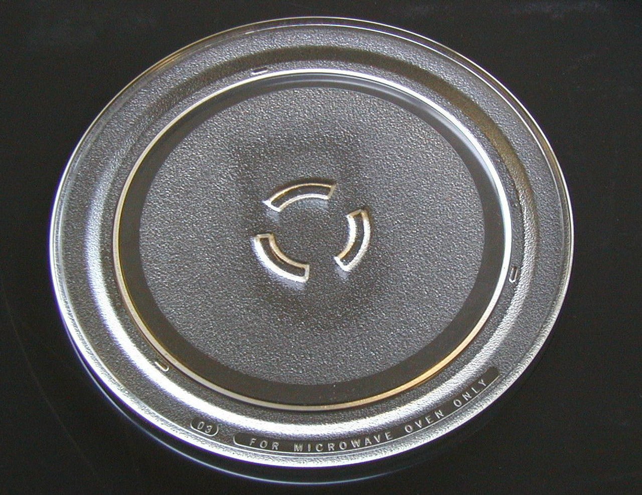Whirlpool Microwave Glass Tray Plate Replacement - Compatible with 4393799, AP3130793, PS373741 - Durable & Heat-Resistant for Safe Cooking & Reheating