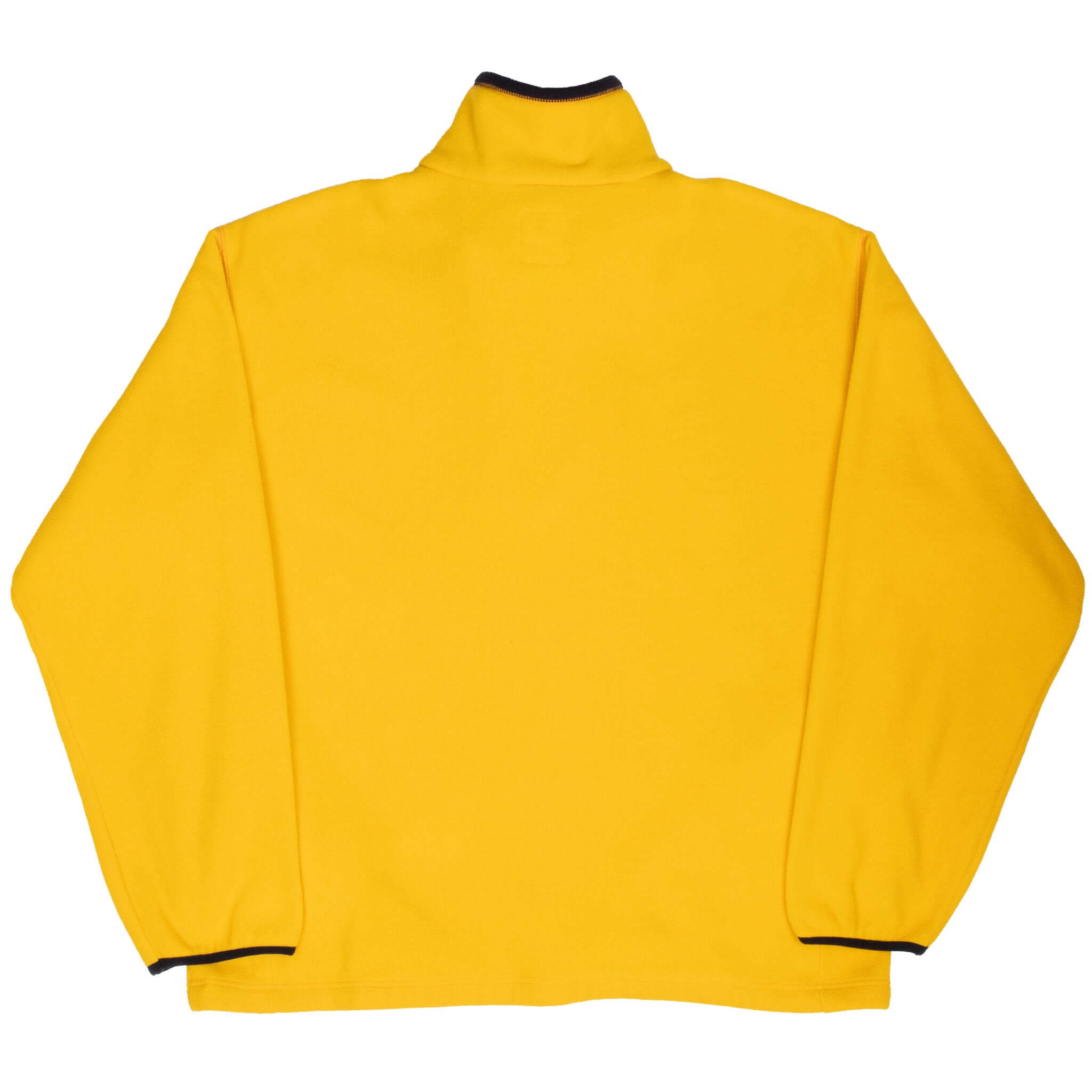 Vintage Ralph Lauren Chaps Yellow Fleece Pullover Jacket 1990s Medium - Cozy Retro Style for Casual Outings & Fall Layering