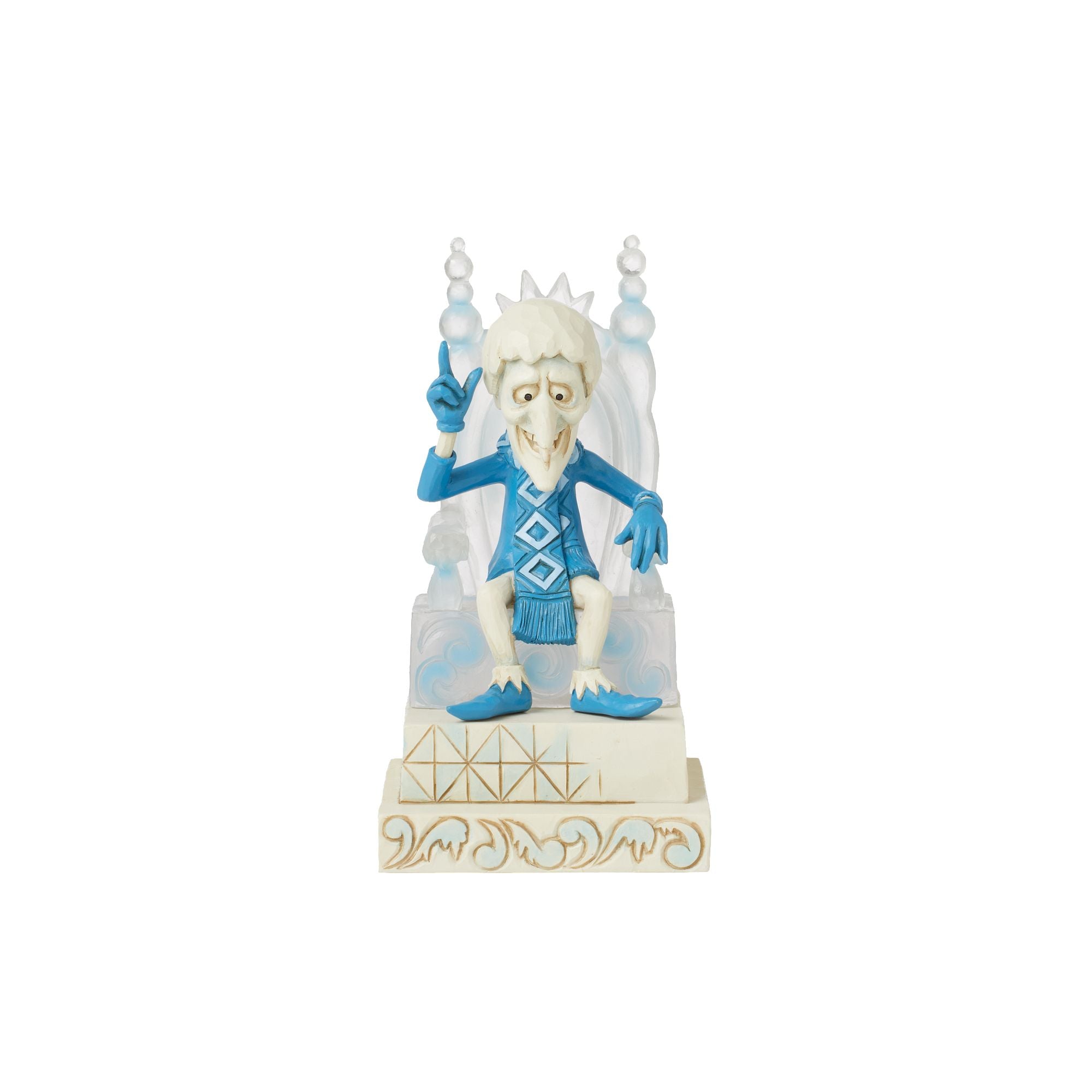 Snow Miser Sitting on Throne - Christmas Decoration for Home, Office & Holiday Party - Perfect for Winter Themed Decor & Gift Giving