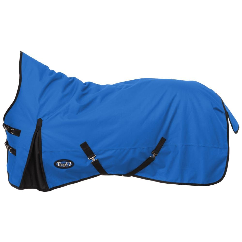 Tough 1 1200D High Neck Turnout Blanket 300g - Heavyweight Horse Blanket for Winter & Stable Use