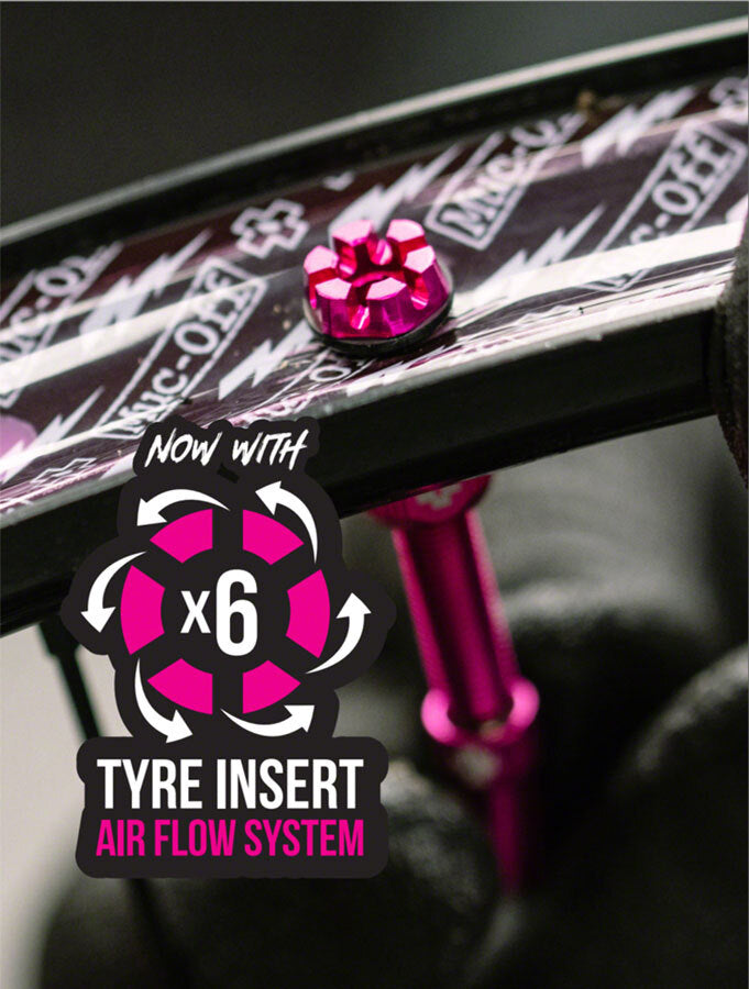Muc Off Tubeless Valve Kit V2 - High Performance Tubeless Bike Valve for MTB & Road Bikes - Perfect for Mountain Biking & Road Cycling