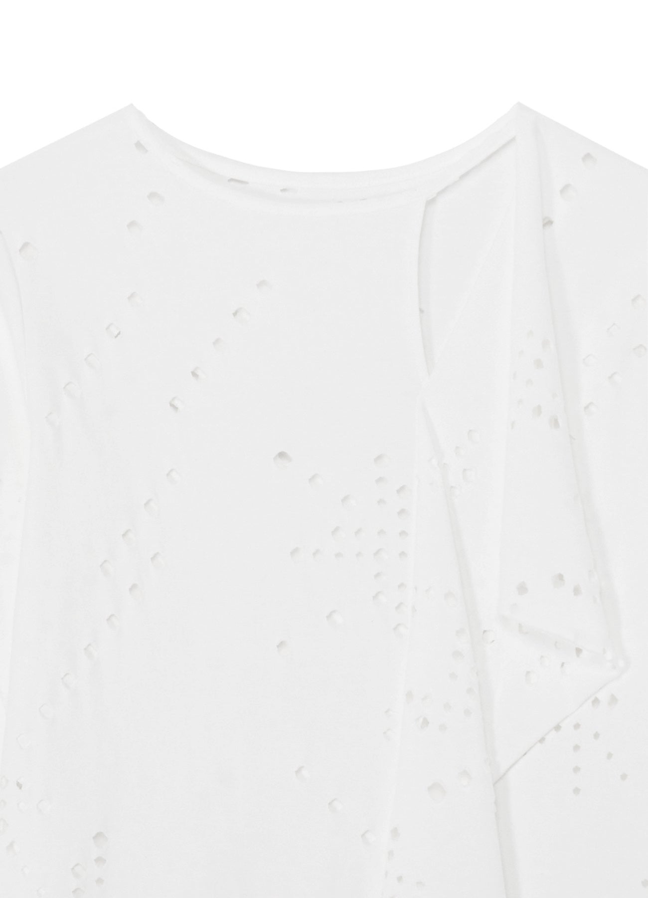 Breathable Cotton Jersey Long Sleeve T-Shirt with Unique Hole Design - Casual Comfort for Everyday Wear, Gym & Outdoor Activities