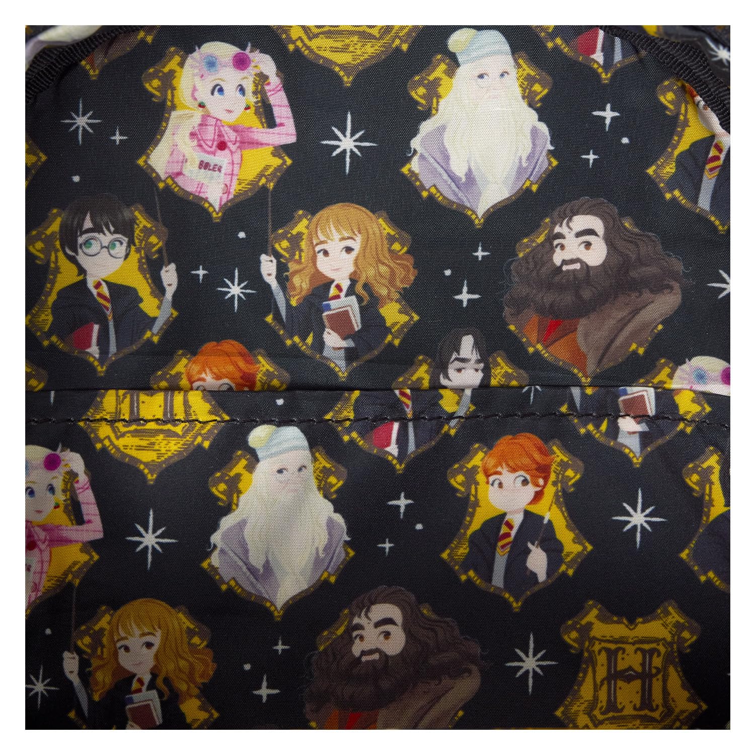 Loungefly Harry Potter Spring Flap Pocket Mini Backpack - Cute Wizarding World Themed Crossbody Bag for Cosplay, Travel & Everyday Use
