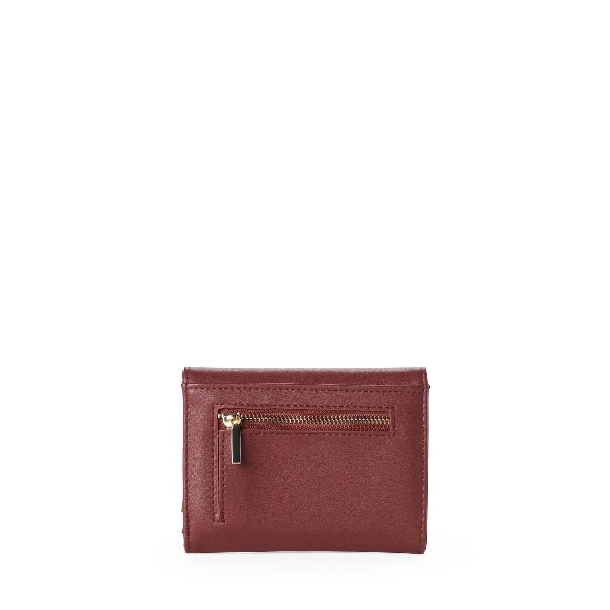 Eli Vegan Leather Wallet for Men & Women | RFID Blocking | Slim Bifold Design | Auburn Color | Perfect for Everyday Use, Travel & Gifting