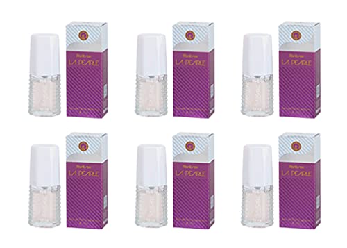 Rankson LA PEARLE Long-Lasting Unisex Perfume (10ml x 6 Pack) - Fresh Floral Scent for Day & Night Wear, Office & Date Night Fragrance