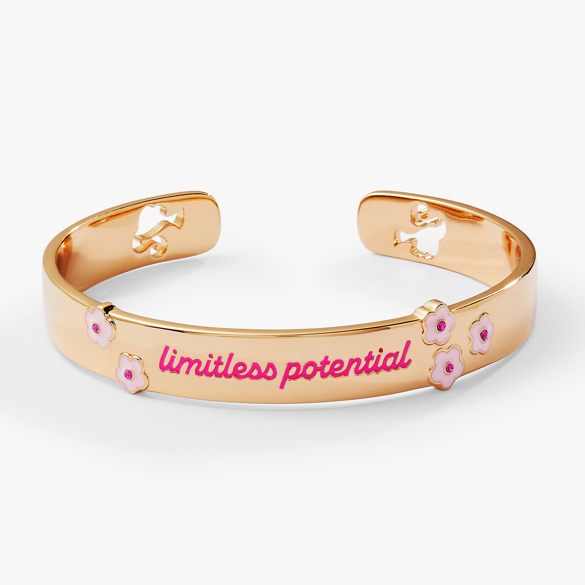 Barbie™ Fashion Cuff Bracelet for Women & Girls - Elegant Adjustable Bangle for Parties, Prom, Weddings & Everyday Wear