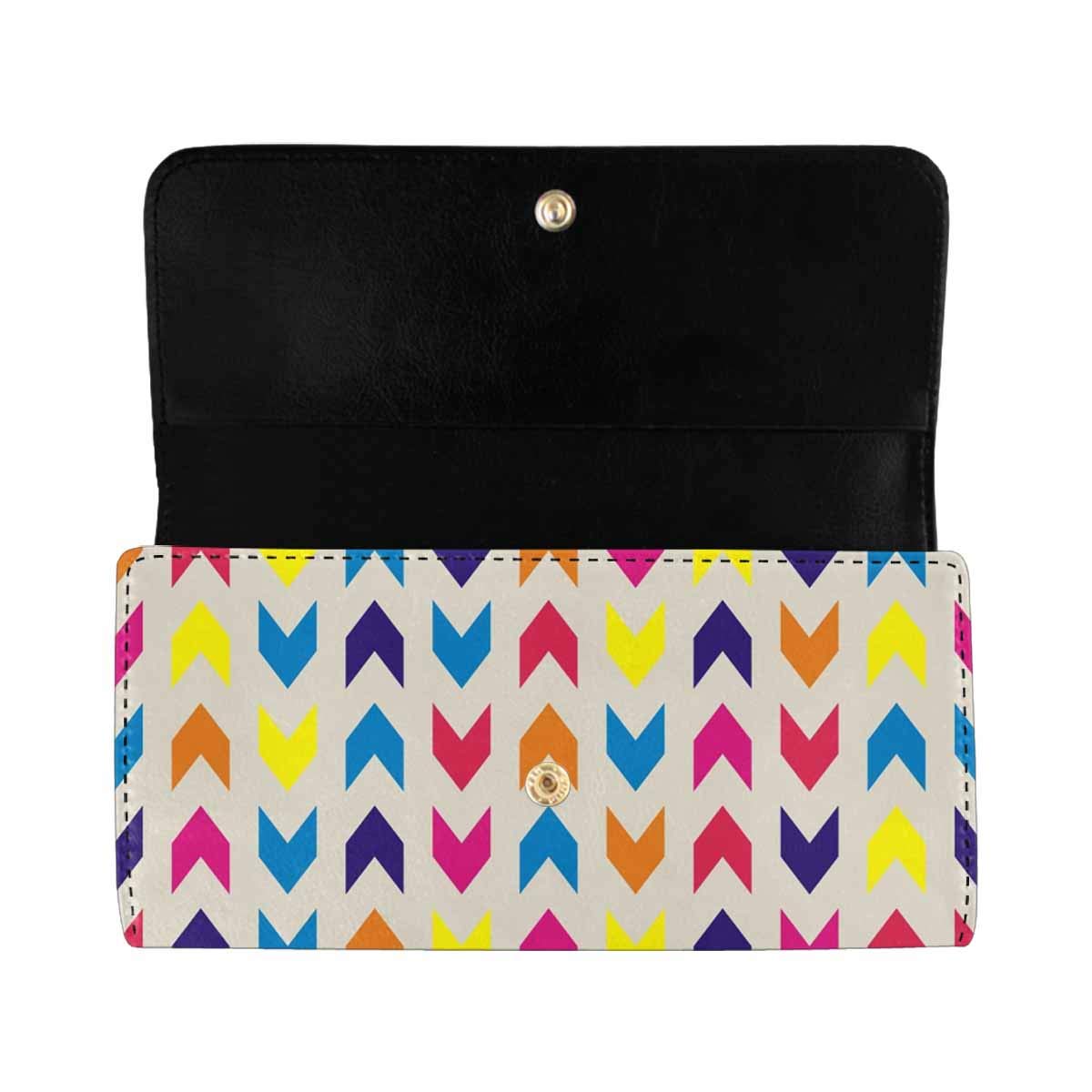 InterestPrint Women's Trifold Clutch Wallet - Avocado Green Vegan Leather Card Holder Purse for Everyday Use, Travel & Special Occasions