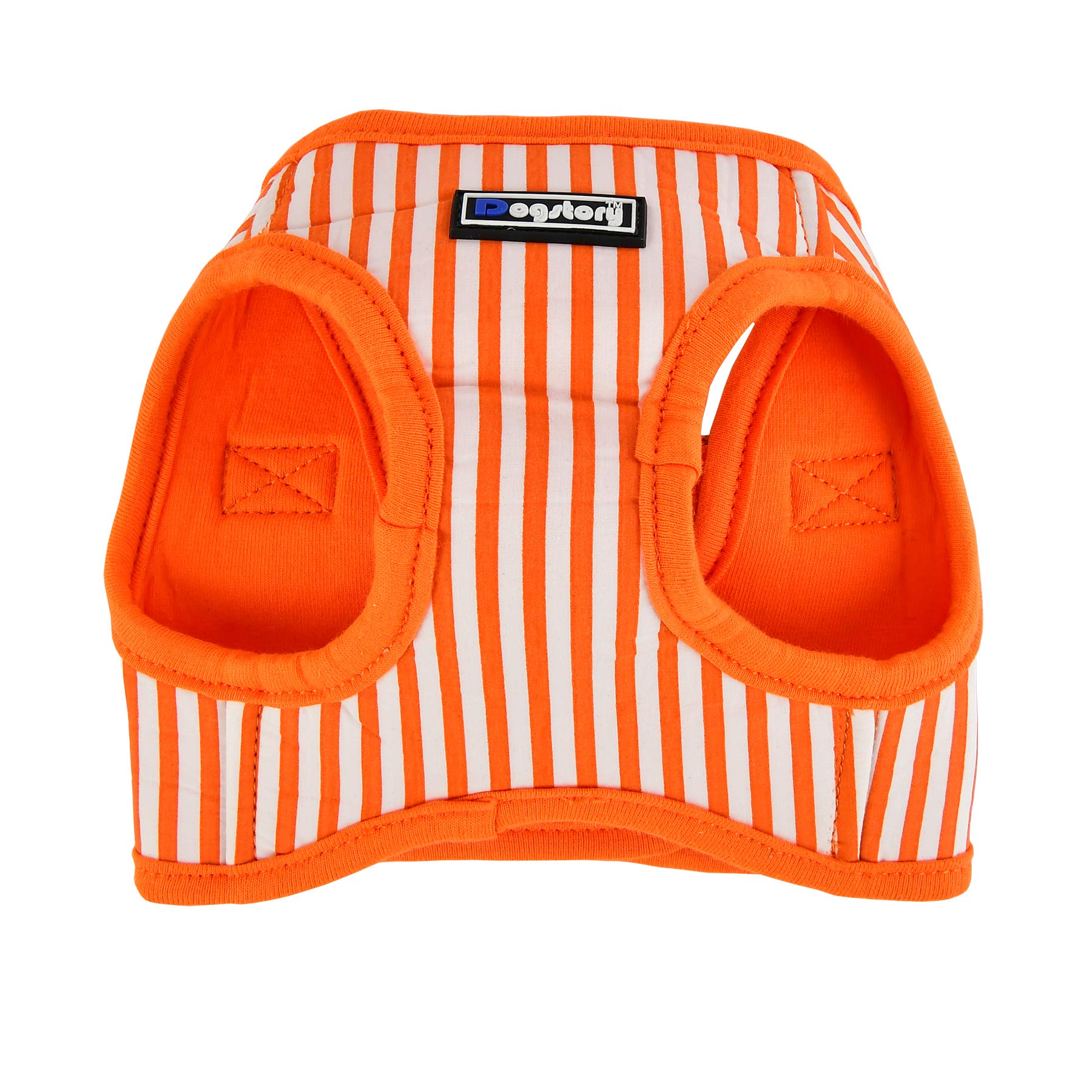 DOG STORY ENZO Dog Harness - Adjustable, Reflective, No-Pull Pet Vest for Large Dogs (X-Large, Orange) - Perfect for Walking, Hiking & Outdoor Adventures