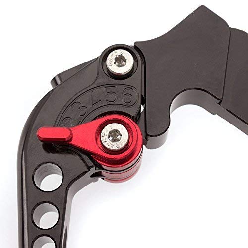 FXCNC CNC Billet Aluminum Adjustable Brake & Clutch Levers for Yamaha YZF R1 (2004-2008) & YZF R6 (2005-2016) - Compatible with R6S Canada (2006) & Europe (2006-2007) Versions - Premium Motorcycle Accessories for Enhanced Control & Comfort