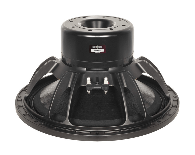 B&C 15DS115 8 Ohm 15-Inch 1600W Neodymium Woofer with 4.5-Inch Voice Coil - High Power Professional Audio Speaker for Live Sound, DJ, and PA Systems - *Special Order*