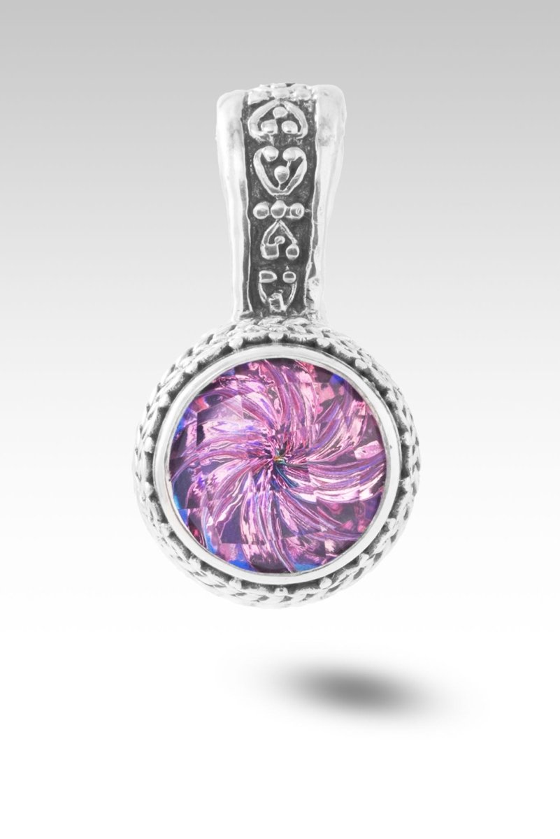 Joyful Admiration Pendant™ in Mystic Quartz - Unique Handmade Jewelry for Women, Spiritual Healing Crystal Necklace - Perfect for Meditation, Gifts & Special Occasions