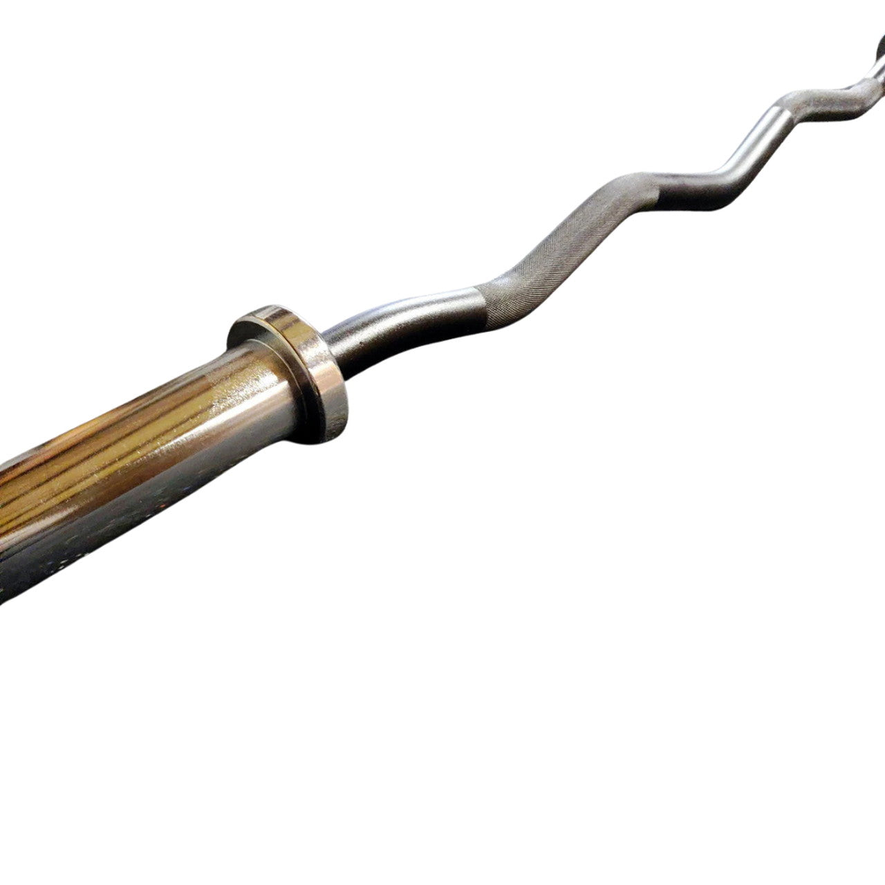Commercial Grade EZ Curl Bar - Heavy Duty Olympic Weightlifting Curl Bar for Home & Gym Workouts - Perfect for Bicep Curls, Triceps Exercises & Strength Training