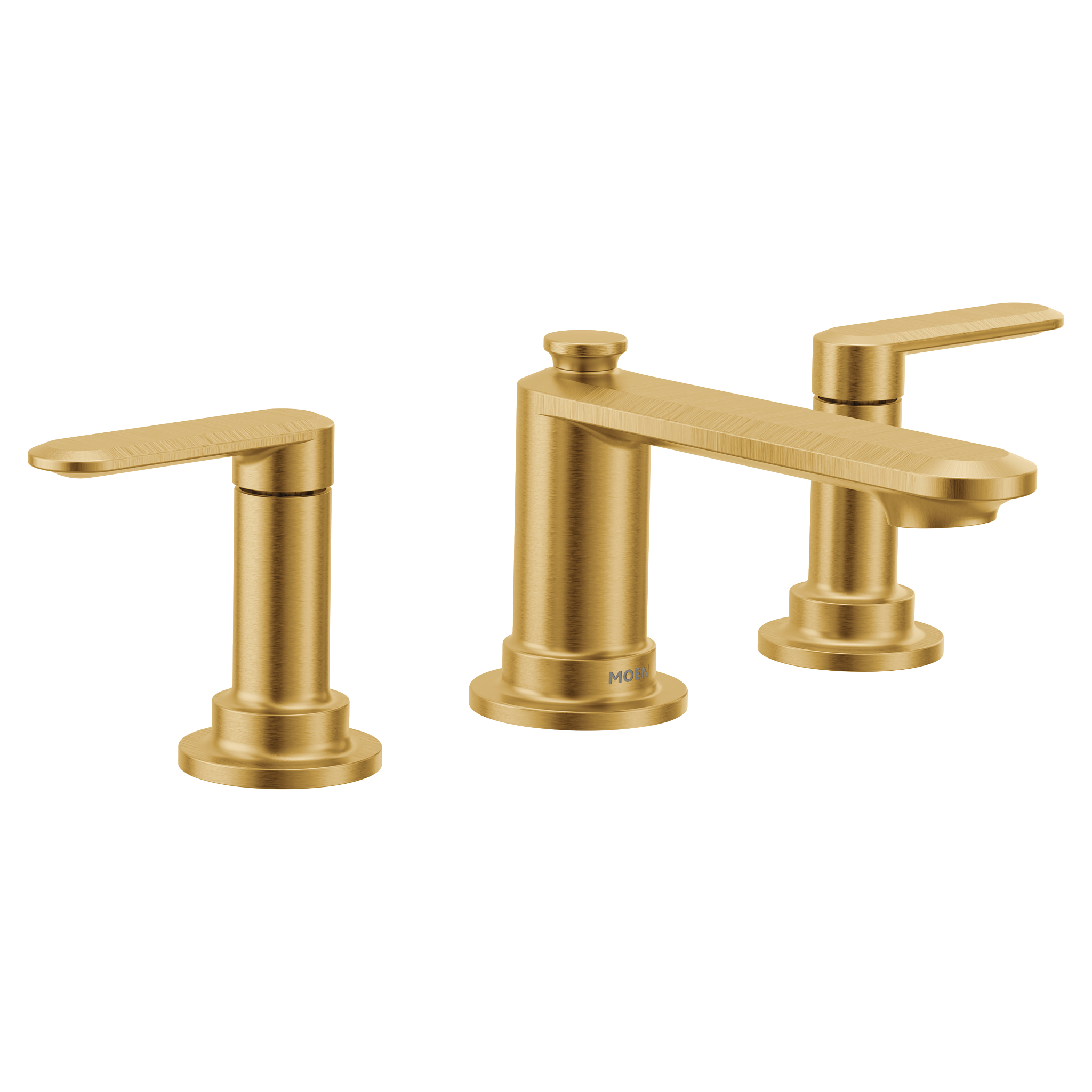 Greenfield Chrome Two Handle Low Arc Bathroom Faucet - Modern Water-Saving Design for Sink Vanity, Perfect for Home & Hotel Bathroom Renovation