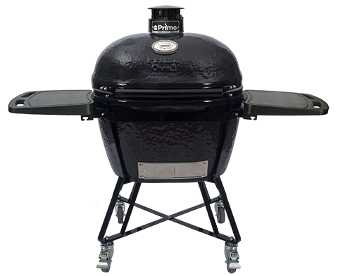 Primo Oval XXL Charcoal Grill - All-in-One Outdoor BBQ Smoker & Grill for Backyard, Camping, and Tailgating Parties