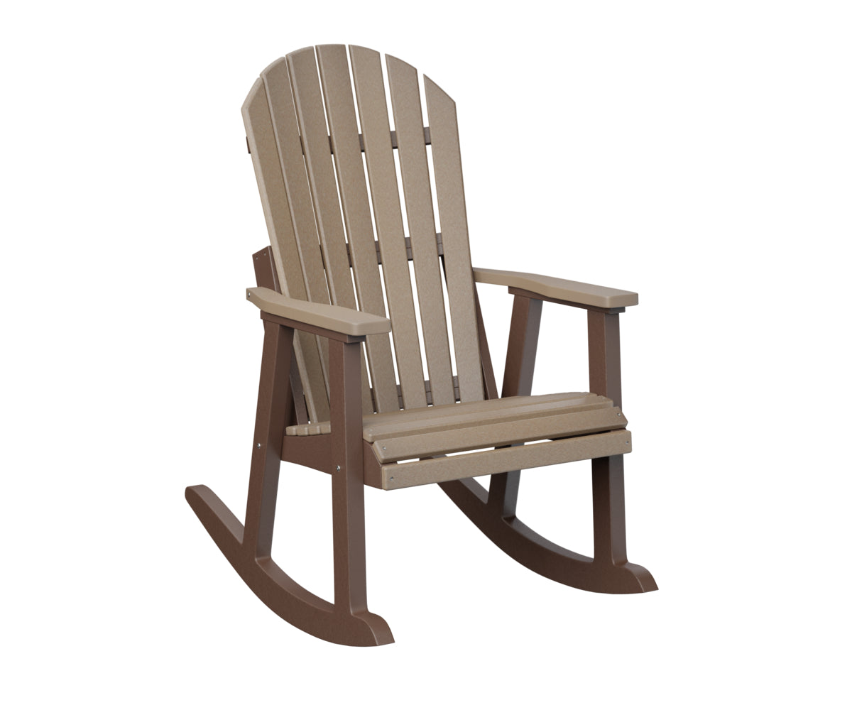 Weatherwood on Chocolate Brown