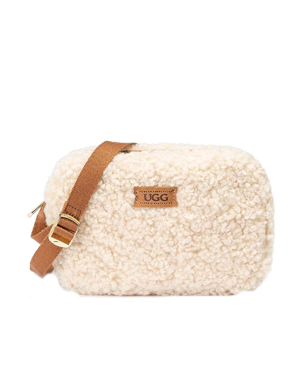 UGG Hanin Cross Body Bag for Women - Stylish Leather Shoulder Purse with Adjustable Strap, Perfect for Daily Use, Travel & Shopping