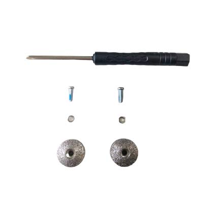 2 Pack Dog Nail Grinder Replacement Wheels - Diamond Tip Filing Heads for Painless & Safe Pet Nail Trimming - Compatible with Casifor (M) Dog Nail Grinder - Perfect for Grooming at Home or Professional Pet Salons