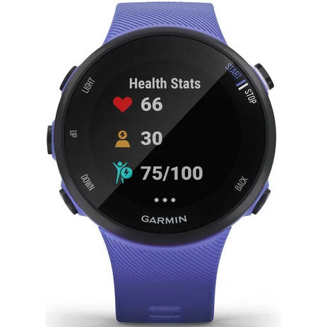 Garmin 45S Iris Smartwatch - GPS Running Watch with Heart Rate Monitor, Fitness Tracker for Men & Women - Perfect for Running, Cycling & Outdoor Activities