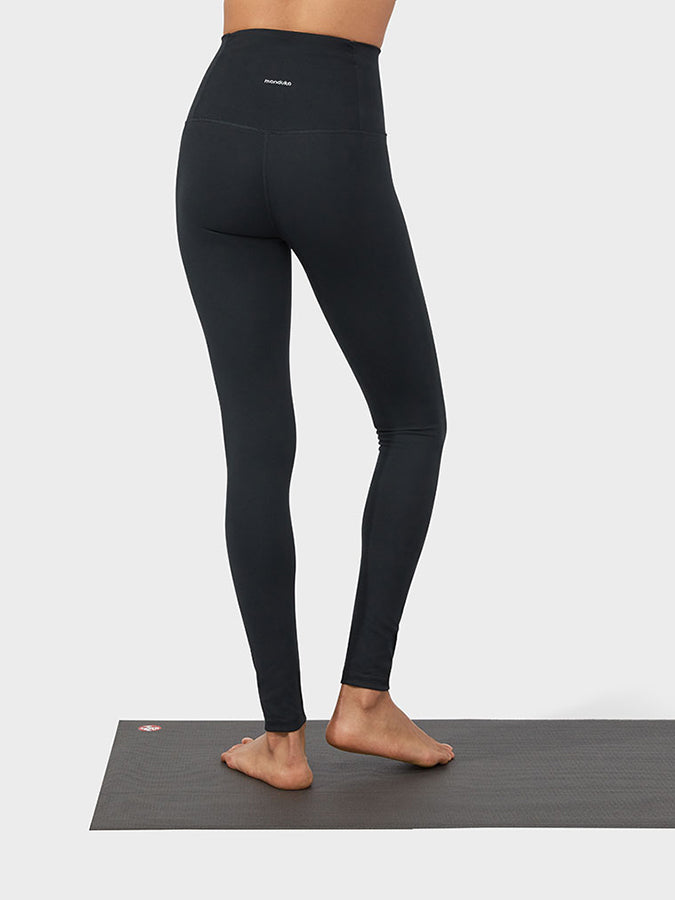 Manduka Foundation High Rise Women's Leggings - Yoga Pants for Women with Tummy Control - Perfect for Yoga, Pilates, Gym & Everyday Wear