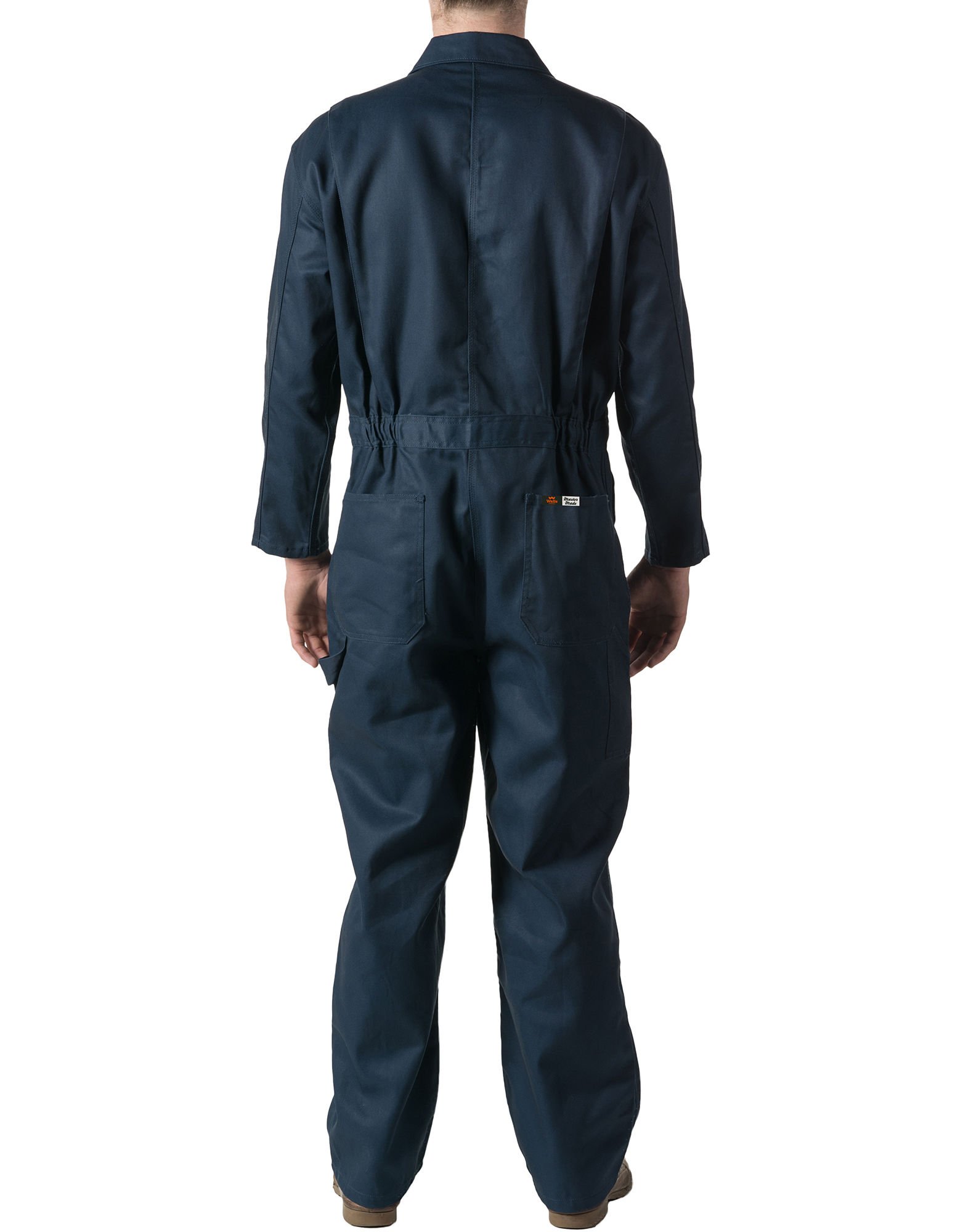 Men's Big & Tall Long Sleeve Twill Coverall Work Jumpsuit - Durable Workwear for Construction, Mechanics & Outdoor Labor