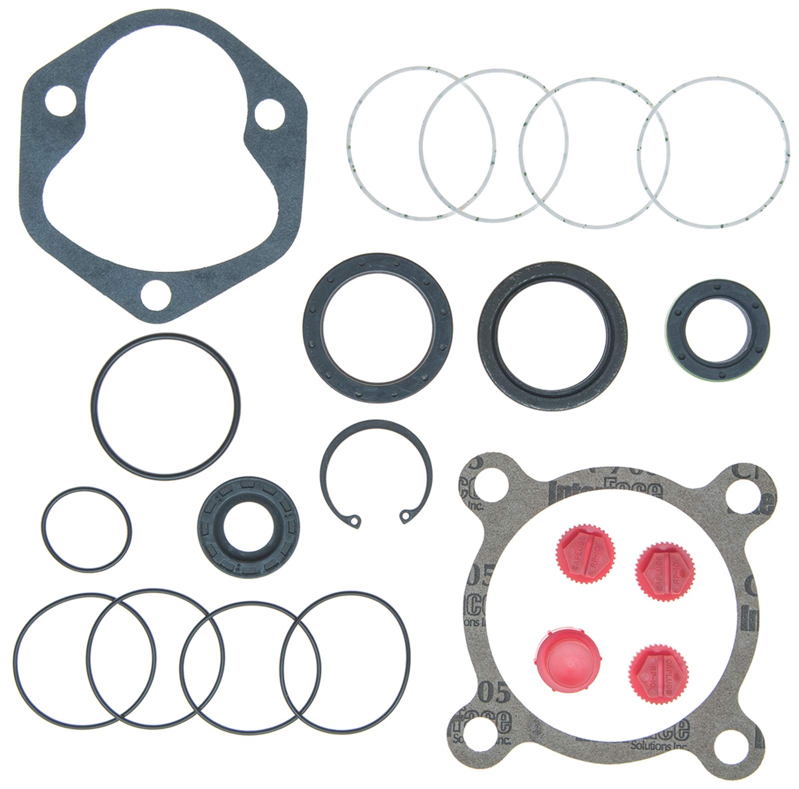 Gates 348659 Power Steering Repair Kit - High-Quality Replacement for Smooth Steering Performance | Ideal for Car, Truck, and SUV Maintenance