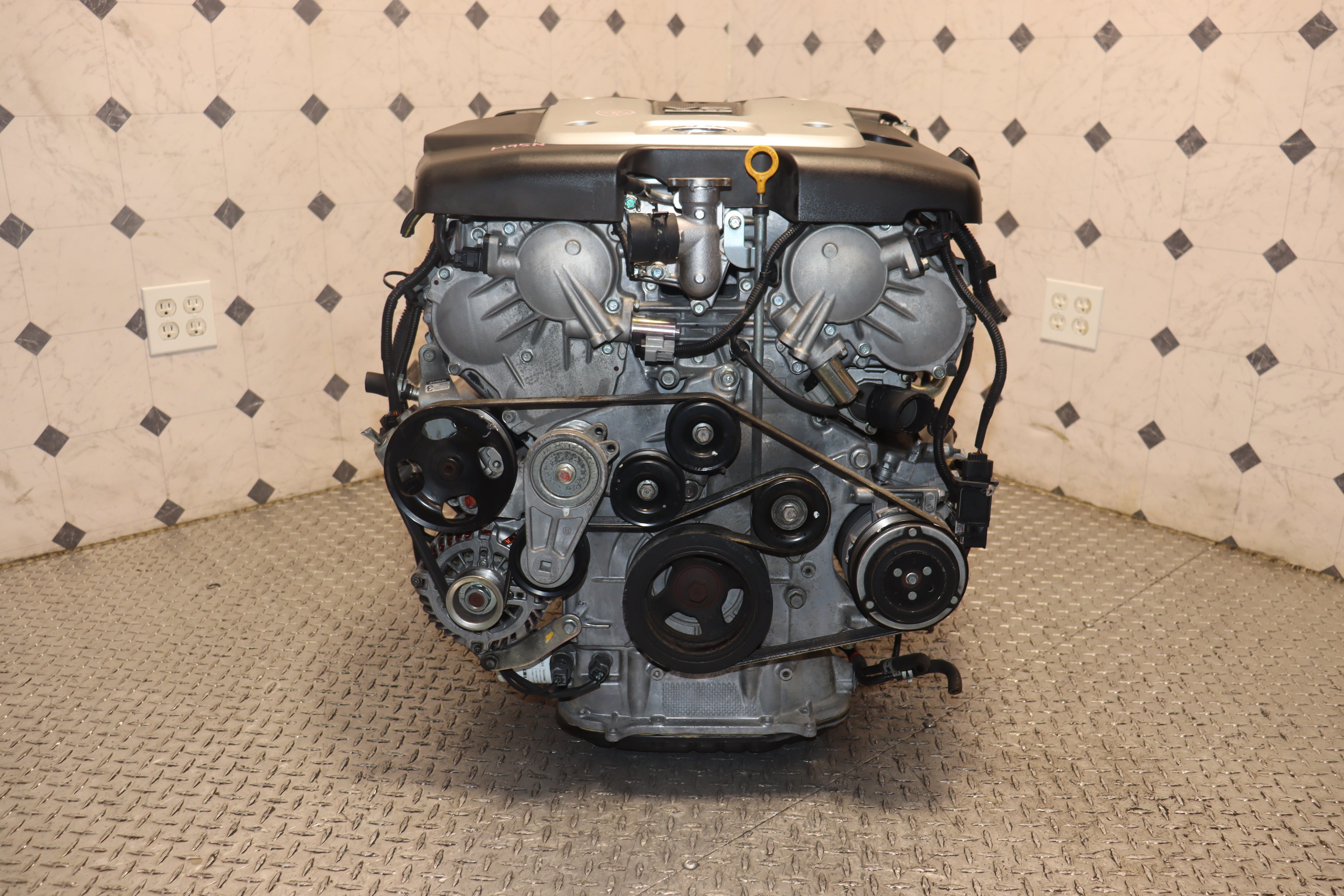 JDM VQ37VHR Engine 3.7L High Rev Motor - Compatible with 2009-2019 Nissan 370Z, 2009-2017 Infiniti G37, 2011-2013 M37 & FX37 (VVEL Technology) - Perfect for Performance Upgrades & Engine Replacement