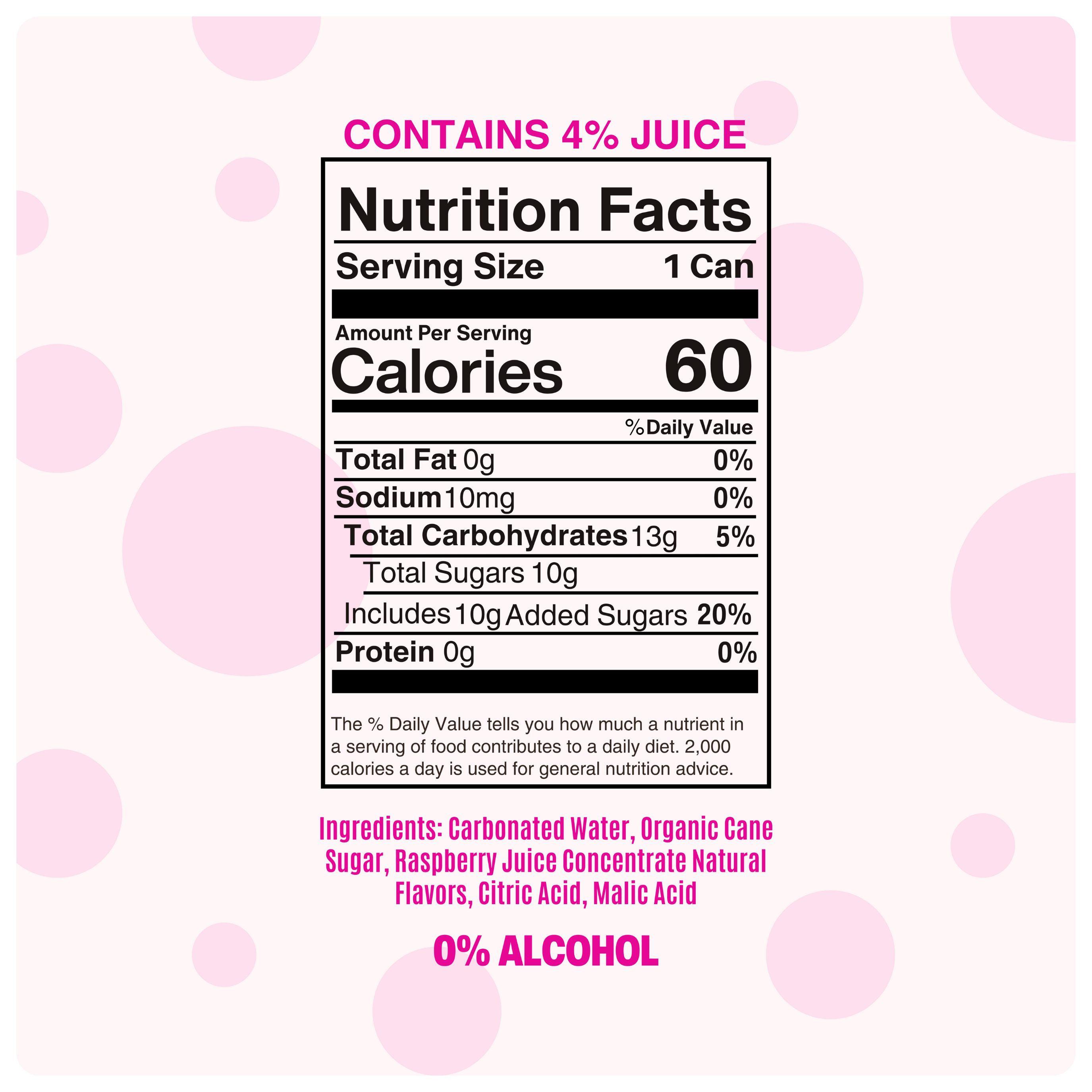 Mingle Mocktails Sparkling Raspberry Rosé Non-Alcoholic Beverage - 24 Pack (6x4 12oz Cans) - Perfect for Parties, Weddings & Sober Celebrations