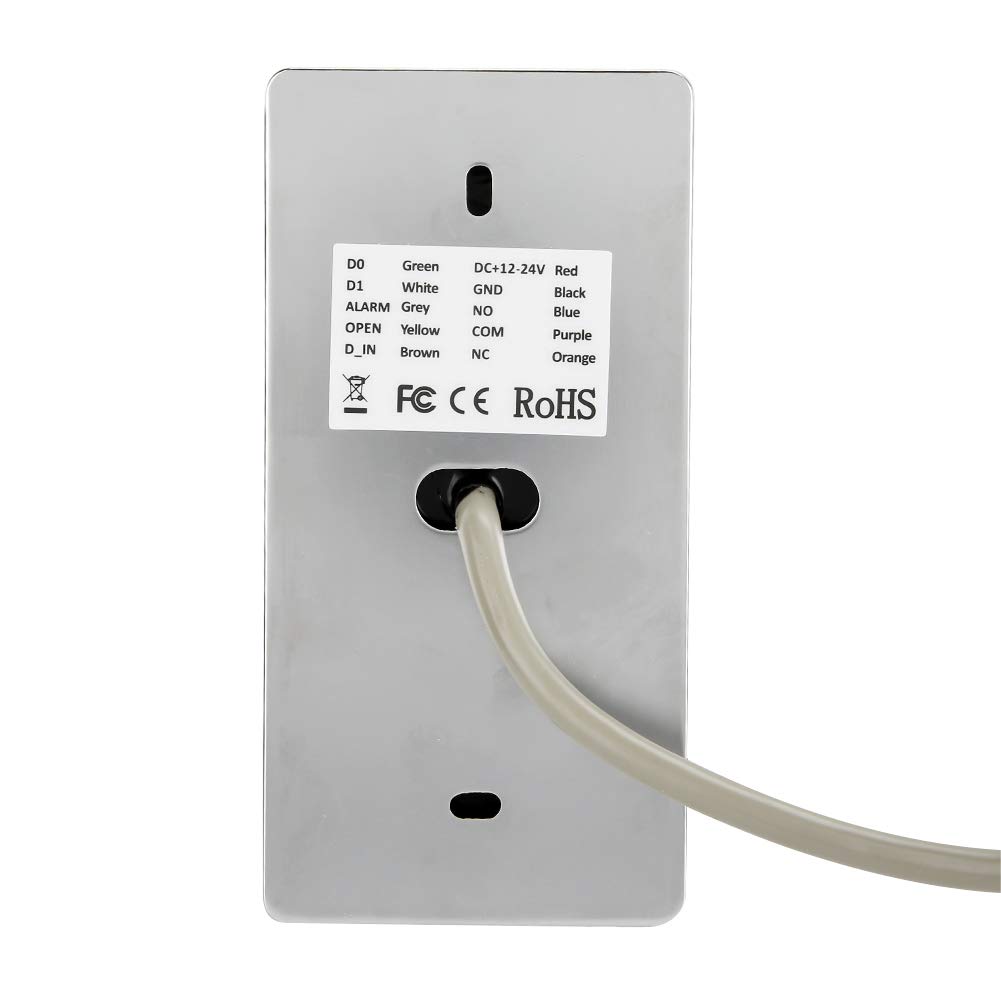 Smart Fingerprint Door Lock with Keypad & IC Card Reader - 10-Digit Access Control for Home Security | Easy Installation for Front Door, Apartment & Office Use