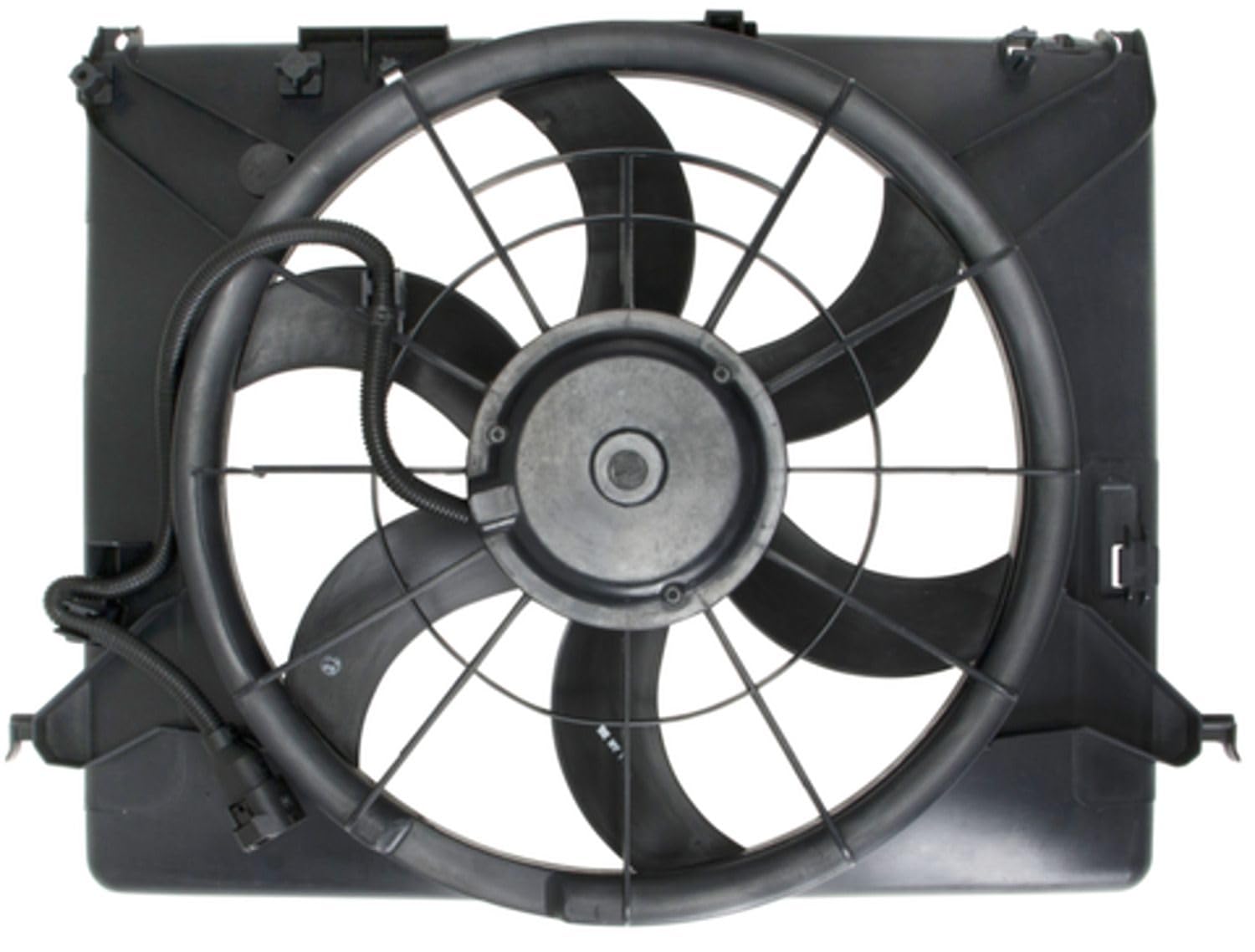 Four Seasons 76325 Radiator Fan Motor Assembly - Replacement for Car Cooling System - High Performance Electric Cooling Fan Motor - Perfect for Overheating Prevention & Engine Temperature Control (Ideal for Daily Commute, Road Trips & Heavy-Duty Driving)