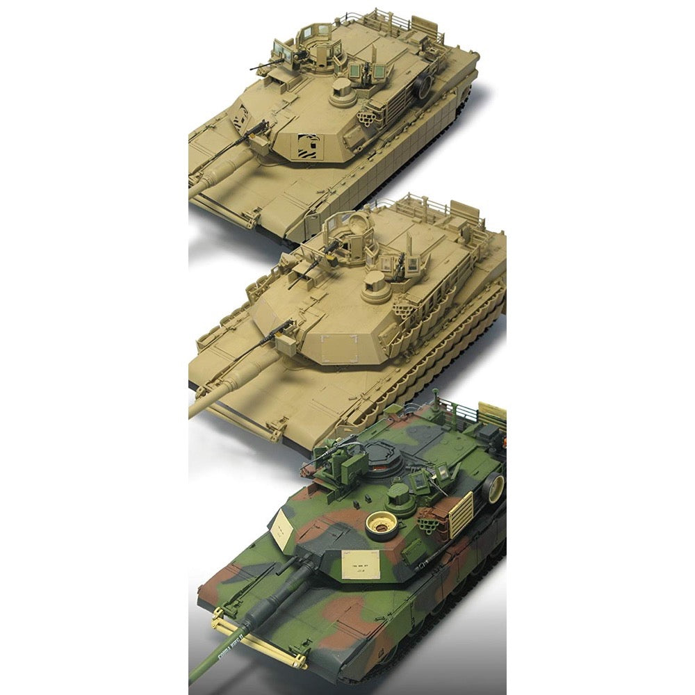 1/35 Scale US M1A2 Abrams TUSK II Military Tank Model Kit - Academy 13298 - Perfect for Collectors, Wargaming & Historical Display