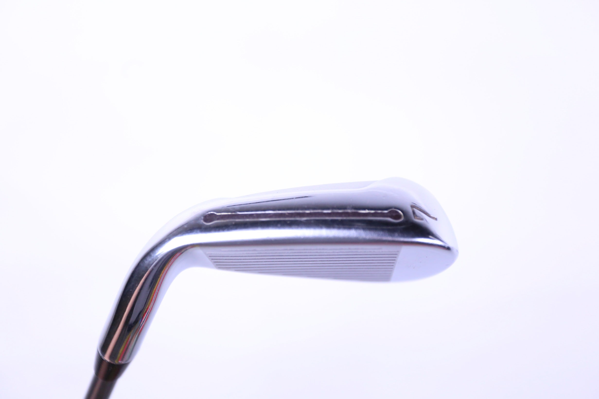 Used Adams Blue Single 7 Iron Golf Club - Right Handed Stiff Flex - Perfect for Practice & Course Play