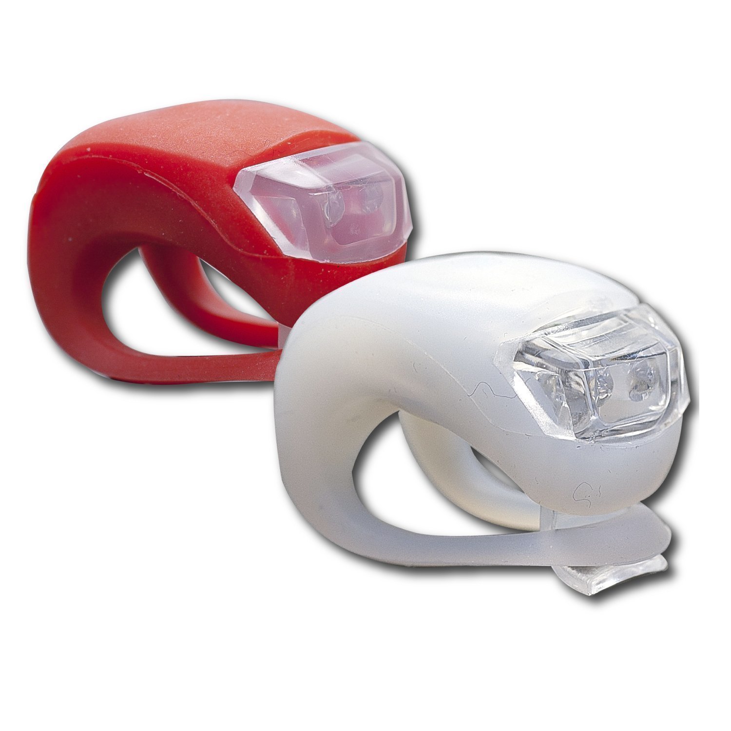 Super Bright Bike Light Set - Front & Rear LED Bicycle Lights with Quick-Release Strap for Night Cycling Safety | Perfect for Road Bikes, Mountain Bikes & Commuting