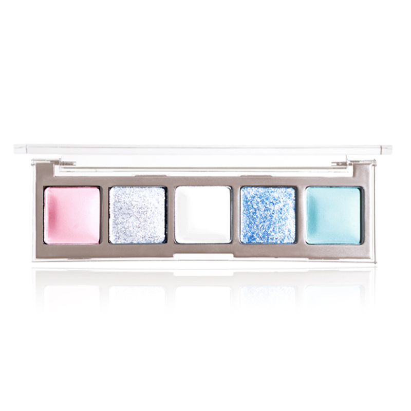 Eunarz 5-Color Eyeshadow Palette - Highly Pigmented, Long-Lasting Makeup for Day & Night Looks - Perfect for Party, Wedding & Everyday Wear