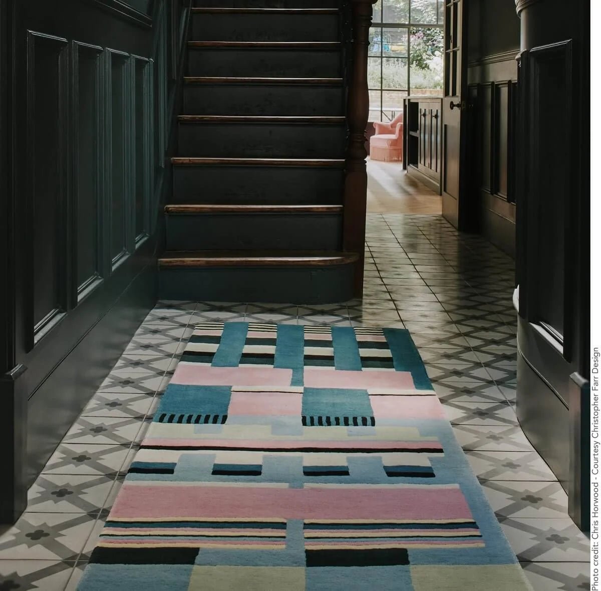 Guna Stölzl Plate 180 Rug – Handmade Modern Wool Area Rug for Living Room, Bedroom & Office Decor