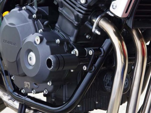 DURACON CB400SF Revo NC42 Baby Face Frame Slider for Honda Motorcycle (2008+) - 006-SH014 - Perfect for Street Riding and Bike Protection
