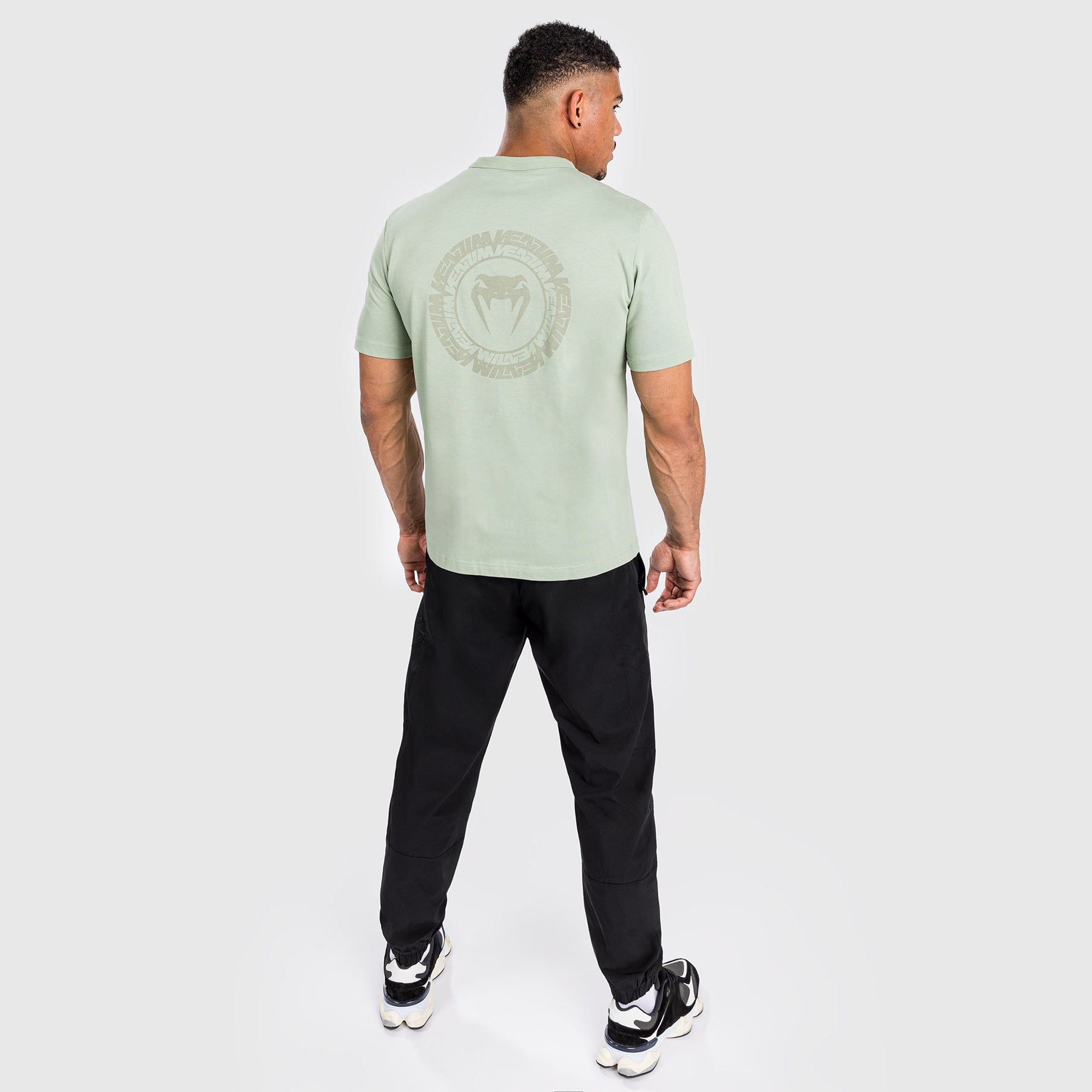 Venum Vortex XL Men's T-Shirt - Aqua Green | MMA & Fitness Training Shirt | Comfortable & Breathable Workout Tee for Men