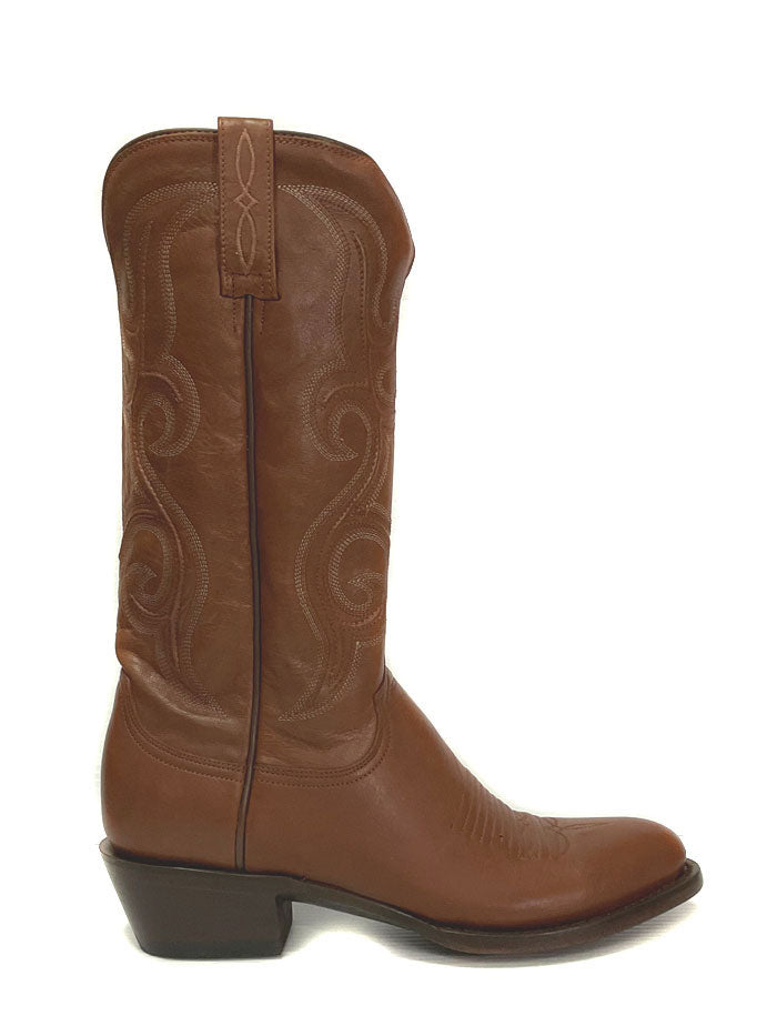 Lucchese M3429.R3 Men's Western Cowboy Boots in Whiskey Leather - Perfect for Rodeo, Country Dancing & Casual Wear
