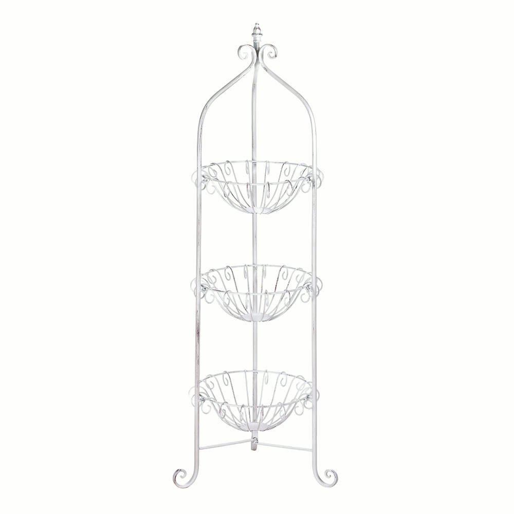 Corner Basket Stand - Space-Saving Storage Organizer for Bathroom, Kitchen, or Closet | Durable & Stylish Home Decor Solution