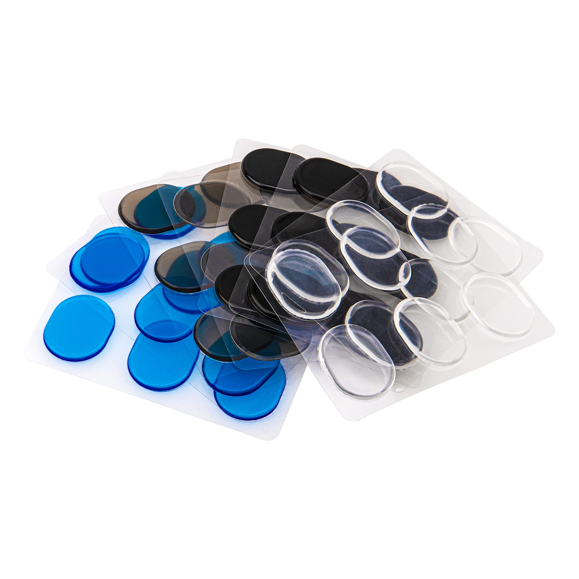 48-Piece Yootones Drum Dampeners Gel Pads - Silicone Drum Silencers & Soft Dampening Gels (4 Colors) - Compatible with All Drums for Tone Control - Perfect for Practice, Recording & Noise Reduction in Apartments