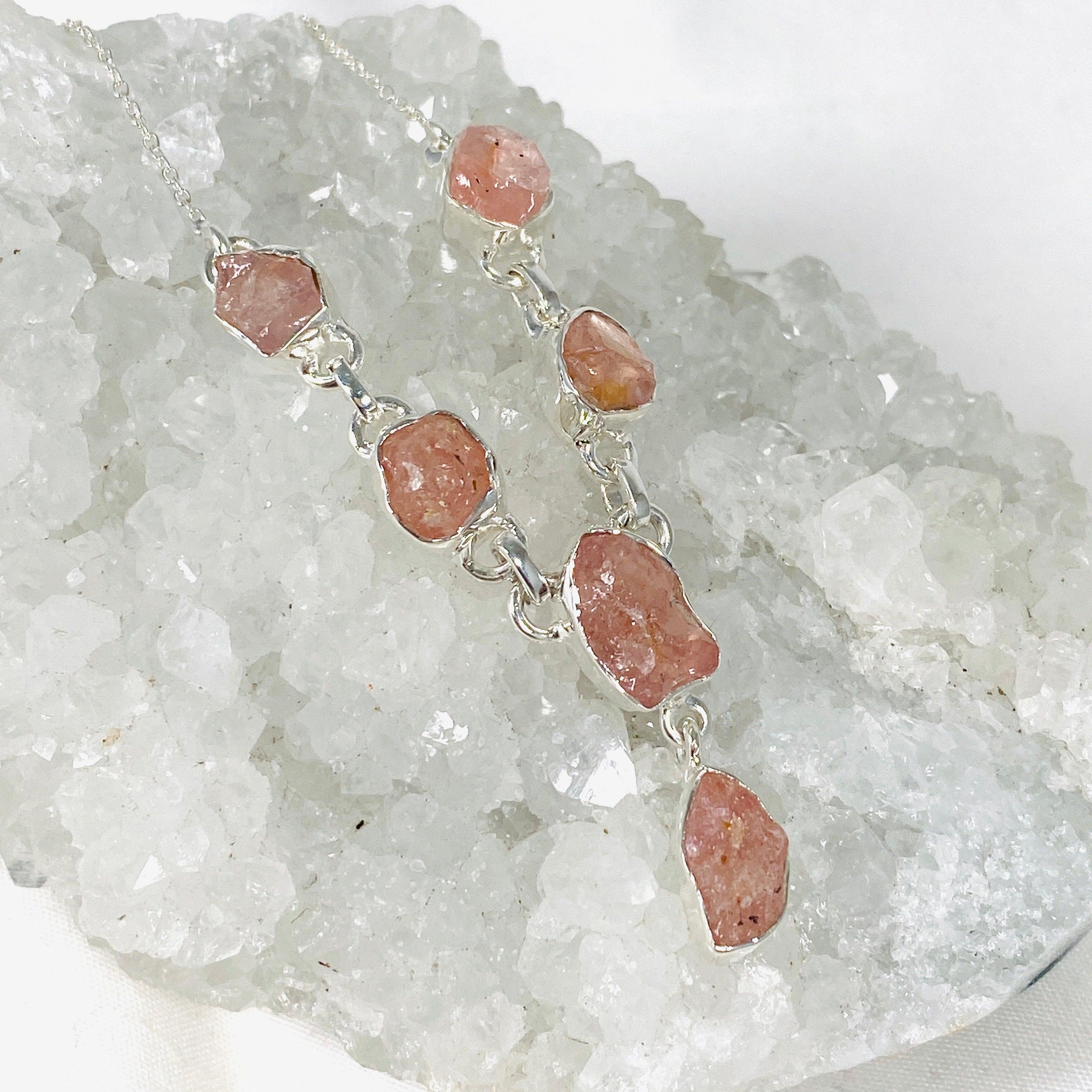 Raw Multi Stone Necklaces N644 - Natural Gemstone Beaded Jewelry for Women | Perfect for Boho Fashion, Layering & Everyday Wear