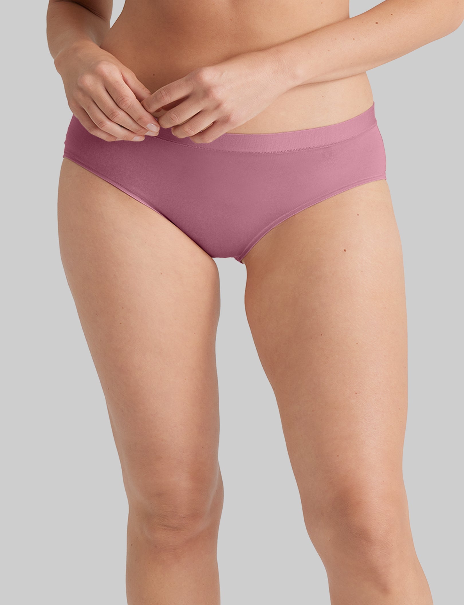 Women's Second Skin High Rise Briefs - Ultra Soft Seamless Underwear for Everyday Comfort | Perfect for Yoga, Workout & Lounge Wear