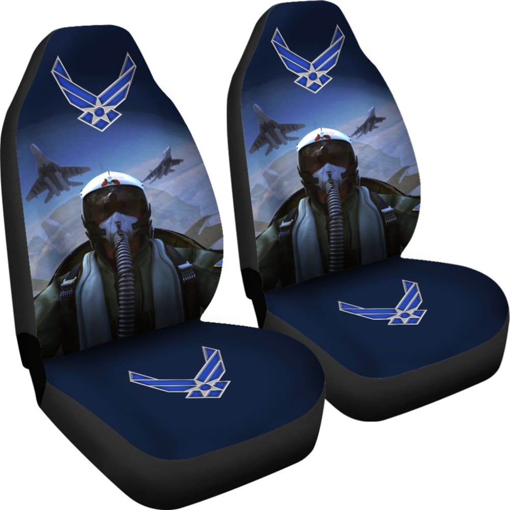 Premium US Air Force Custom Military Car Seat Covers - Durable & Stylish Car Accessories for Jeep, Truck & SUV - Perfect for Veterans, Military Enthusiasts & Patriotic Drivers